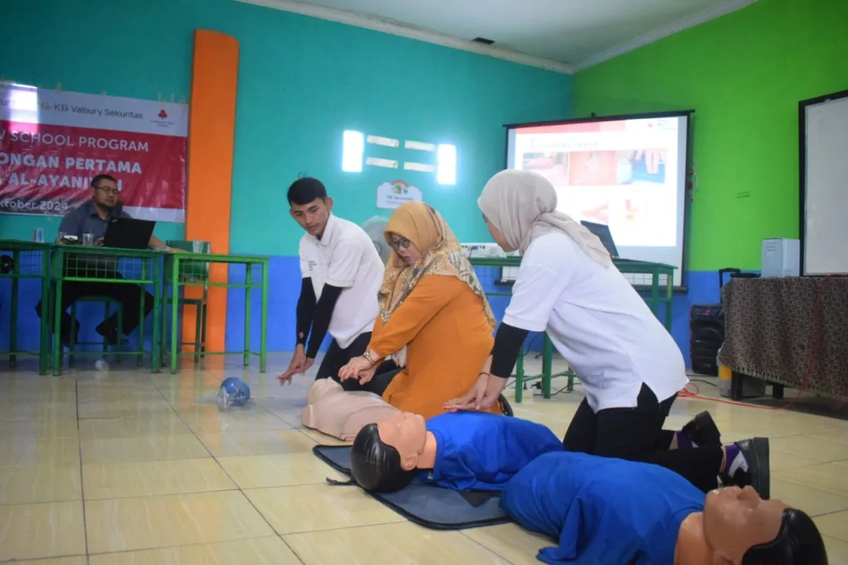 PMI Kota Tangerang Gelar Pelatihan Pertolongan Pertama untuk Guru di Sekolah