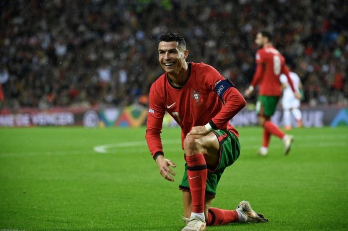 Cristiano Ronaldo cetak 2 gol